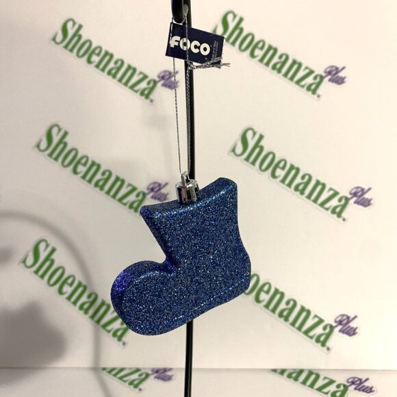 FOCO Forever Collectables Christmas Ornament Tennessee Titans NFL Boot Glitter - Picture 3 of 5